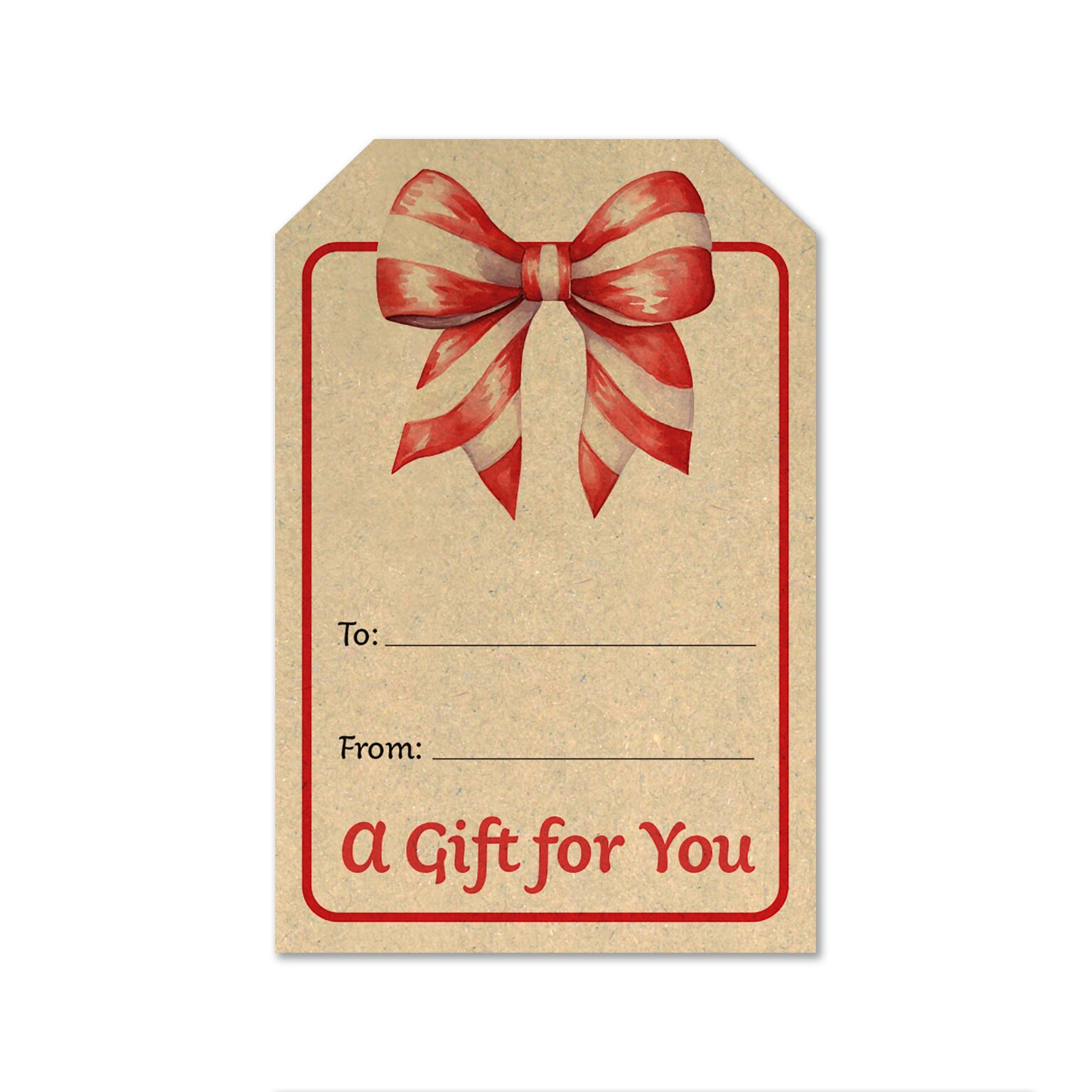 Great Papers! Holiday Bow Gift Tag Stickers, 250 Stickers/Roll (2025049)