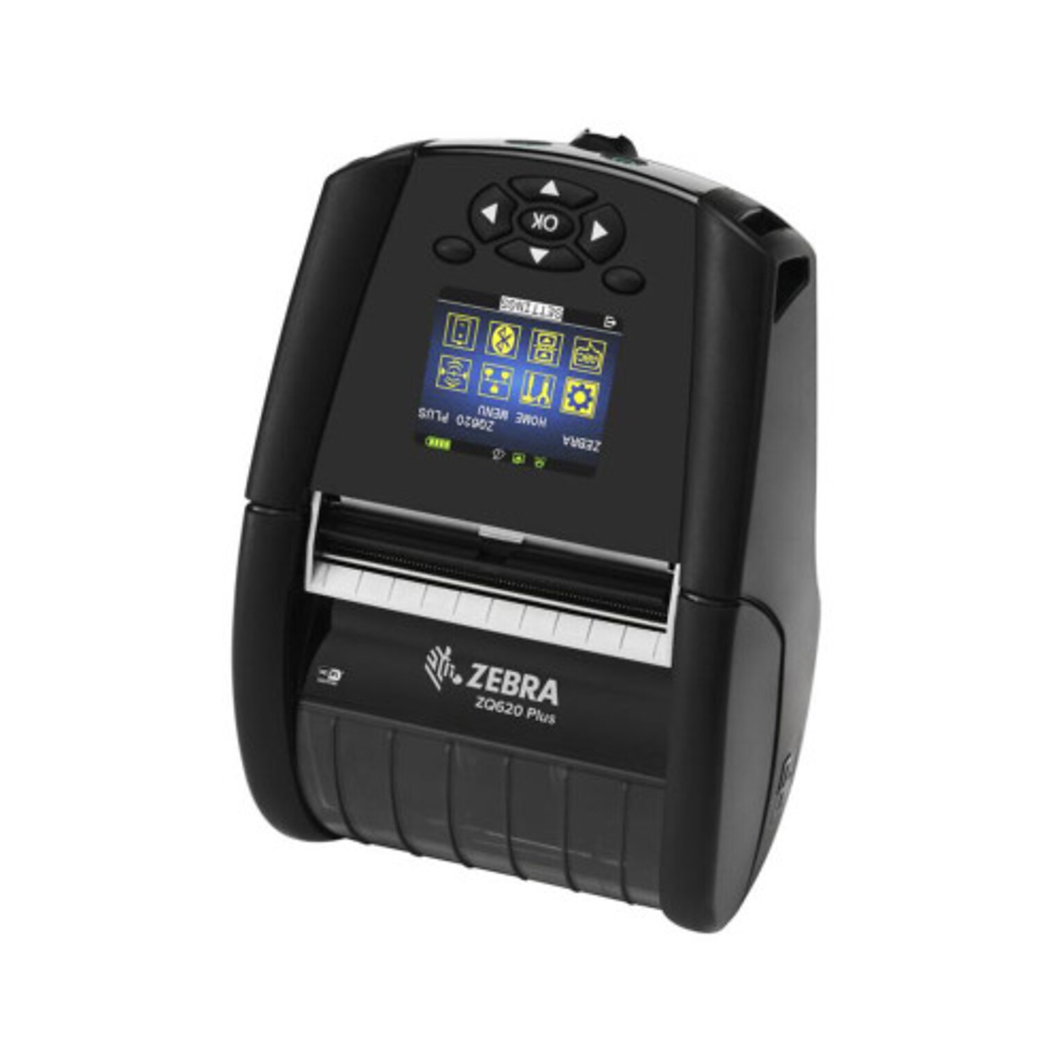 Zebra ZQ62-AUWB004-00 Direct Thermal Mobile Printer, Wi-Fi & Bluetooth, Black