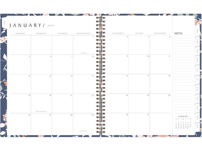 2025 Blue Sky Green Earth Effie 8.5" x 11" Weekly & Monthly Planner, Paperboard Cover, Multicolor (138325-25)