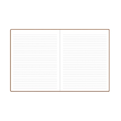 Blue Sky Bespoke Composition Notebook, 8" x 10", Terracotta Orange (155591)