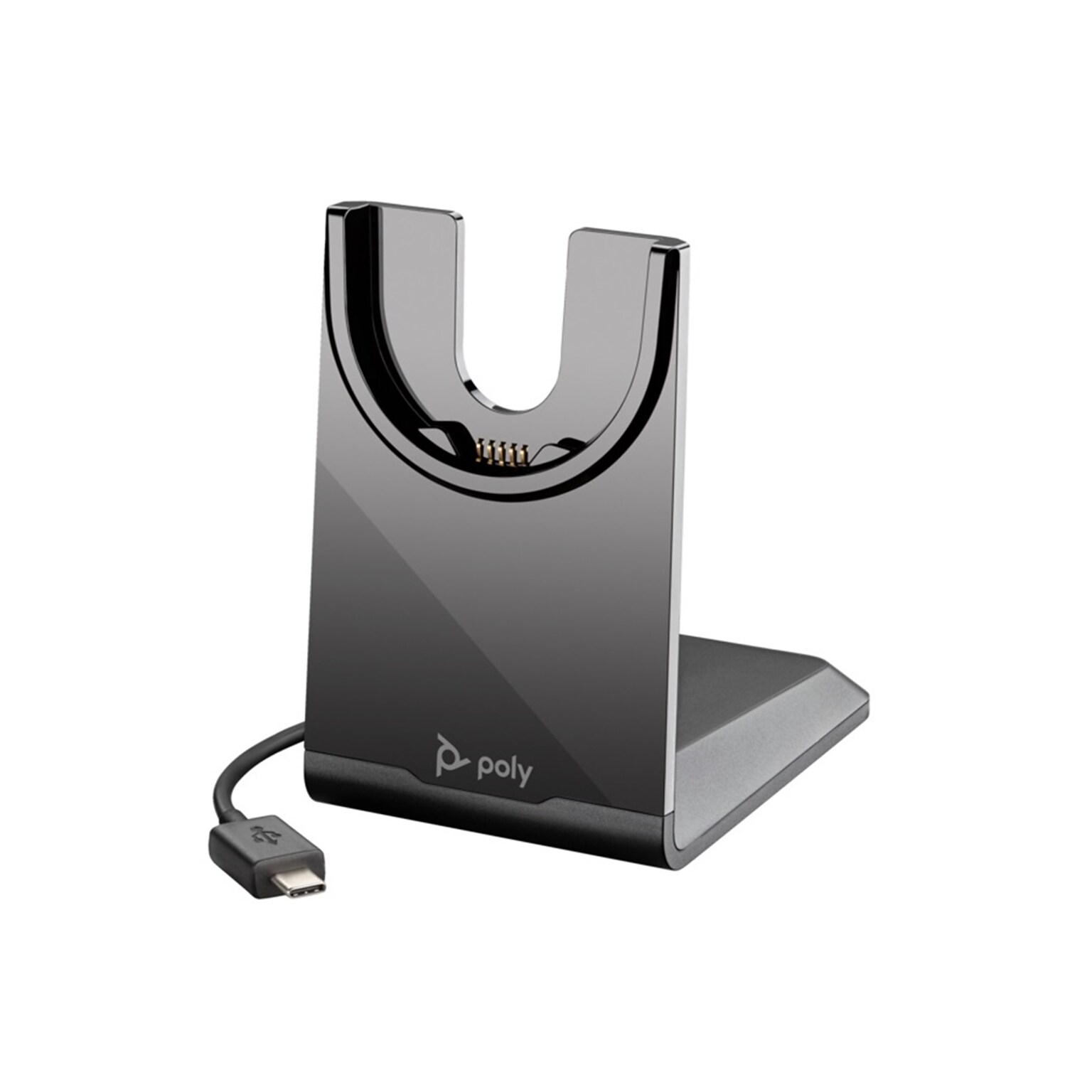 Poly Voyager Bluetooth Cradle Accessory, USB-C, UC Certified (783R7AA)