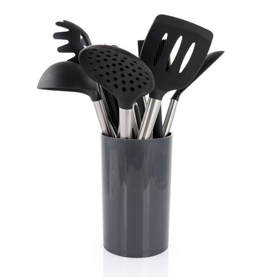 MegaChef Cooking Utensil Set, Gray, 14 Piece (937114355M)
