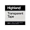 Highland™ Transparent Tape, 1/2 x 36 yds., 1/Roll (5910)