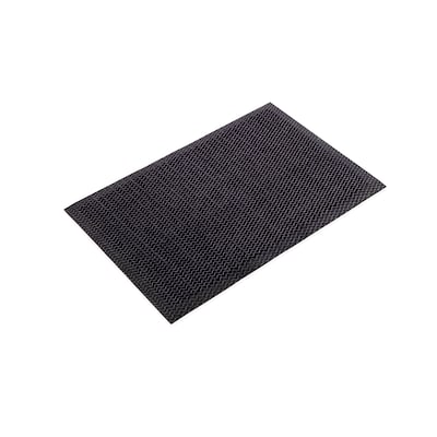 Floortex Doortex Meshmat Indoor Entrance Mat, 24 x 16, Metallic Gray (NREMFLYV0014)