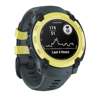 Garmin Instinct E GPS Smartwatch, Electric Lime & Twilight, 40mm (GRM0293201)