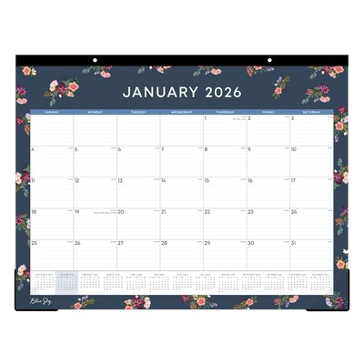 2026 Blue Sky Ashlyn 22 x 17 Monthly Desk Calendar (148618-26)