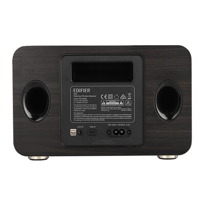 Edifier D32 EEC4007767 60W Indoor Desktop Speaker, Black Walnut
