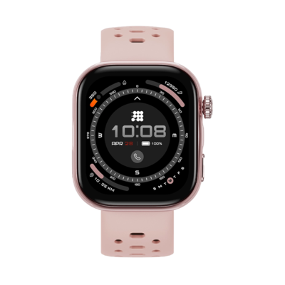 Cubitt VIVA Pro 2 Smart Watch, GPS, 46.99mm, Rose Gold, Silicone Band (CT-VIVAP2-5)