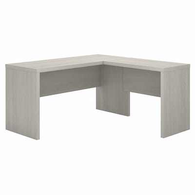 Bush Business Furniture Echo 60W L Shaped Desk, Gray Sand (ECH026GS)
