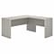 Bush Business Furniture Echo 60W L Shaped Desk, Gray Sand (ECH026GS)