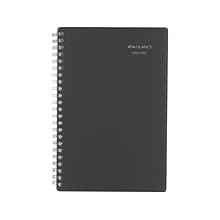 2024-2025 AT-A-GLANCE DayMinder 5 x 8 Academic Weekly & Monthly Planner, Poly Cover, Charcoal (AYC