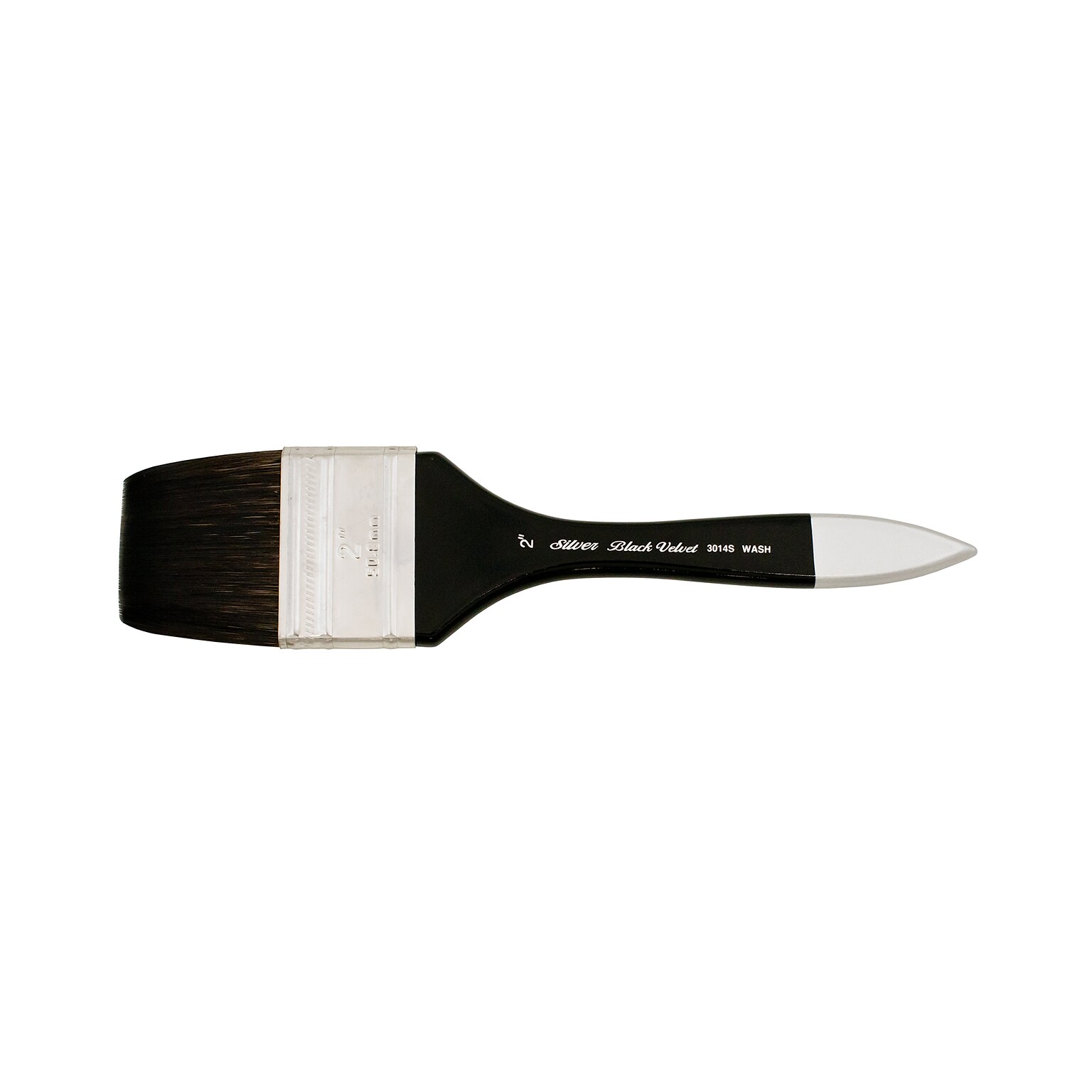 Silver Brush Squirrel Wide Wash Blender, Black Velvet Brush (SLV3014S2)