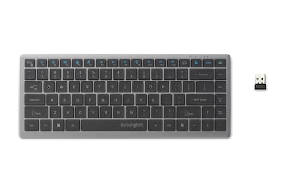 Kensington KB435 EQ Rechargeable Multi-Device Compact Keyboard (K75409NA)