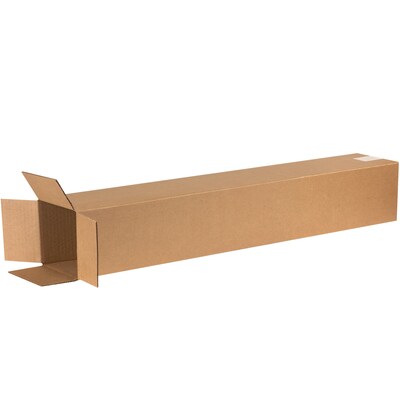 6 x 6 x 40 Shipping Boxes, 32 ECT, Brown, 25/Bundle (6640)