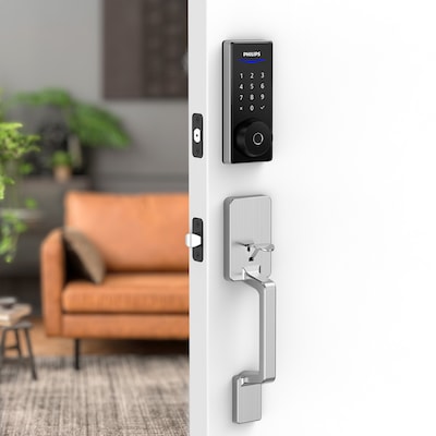 Philips Home Access 1000 Series Single Cylinder Electronic Deadbolt with Handle Set