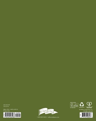 2026-2027 Willow Creek 7.5 x 9.5 Academic Weekly & Monthly Planner, Verdant Folk (65938)