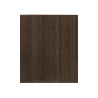 Anji Mountain Standard Bamboo Carpet & Hard Floor Chair Mat, 42 x 48, Java (AMB24080)