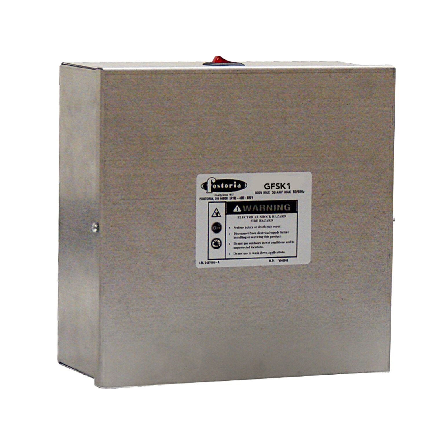 TPI Corporation Fostoria FSP Ground Fault Sensing Switch, Silver (04860202)