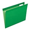 Pendaflex Reinforced Hanging File Folders, 1/5 Tab, Letter Size, Bright Green, 25/Box (PFX 4152 1/5