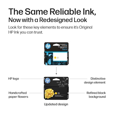 HP 564 Yellow Standard Yield Ink Cartridge, Prints Up to 300 Pages (CB320WN#140)