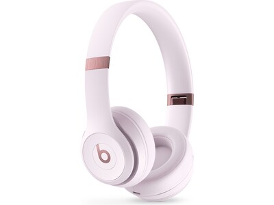 Beats Solo 4 Wireless On-Ear Headphones, Bluetooth, Cloud Pink (MUW33LL/A)