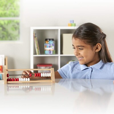 hand2mind Rekenrek 20-Bead Wooden Class Set, 26 Pieces/Set (86232)