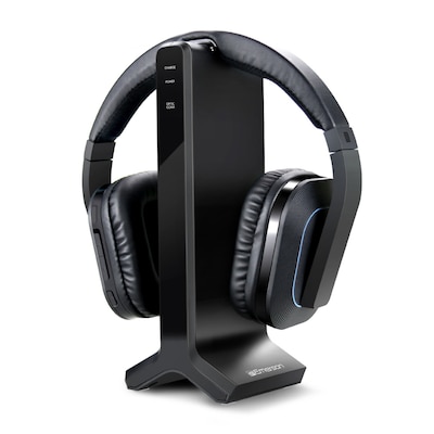 Emerson Wireless TV Headphones, Bluetooth, Black (EE-9000)