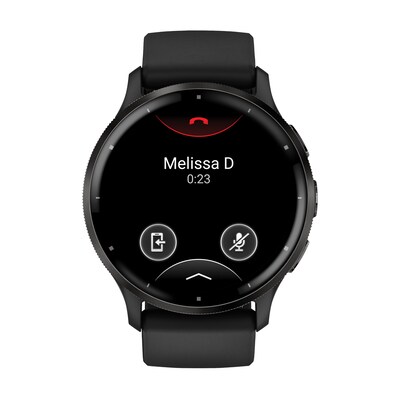Garmin Venu 3 Smartwatch, GPS, 45mm, Black Silicone Band (010-02784-01)