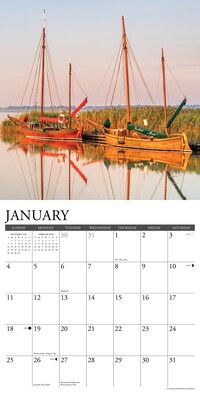 2026 Willow Creek Sailing 12" x 12" Monthly Wall Calendar (52631)