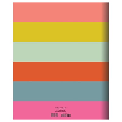 2025-2026 TF Publishing Super Stripe 9" x 11" Academic Year Monthly Planner, Paperboard Cover, Multicolored (AY26-4510)