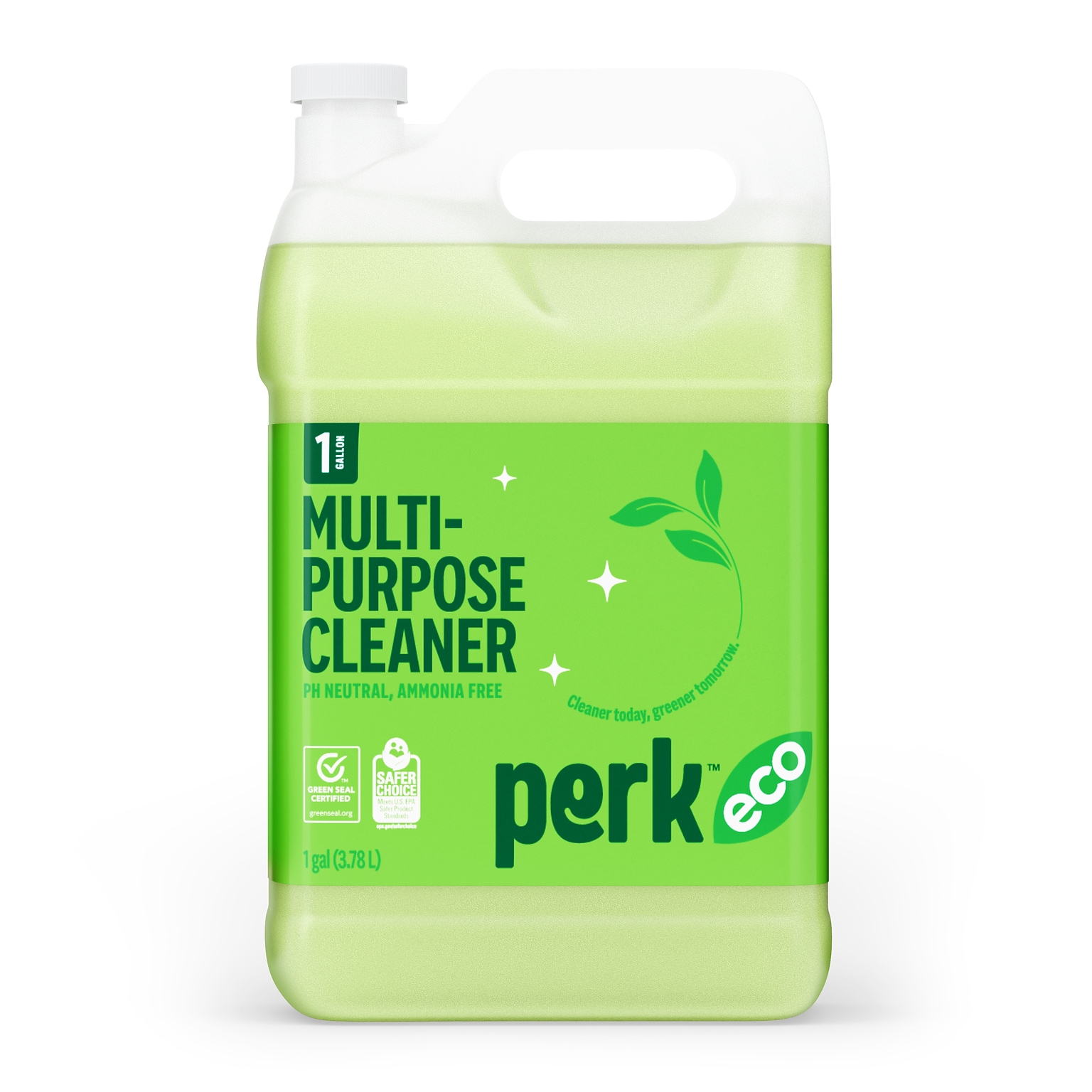Perk Eco Multi-Purpose Cleaner Refill, Ready to Use, 1 Gallon (PK641001-A)