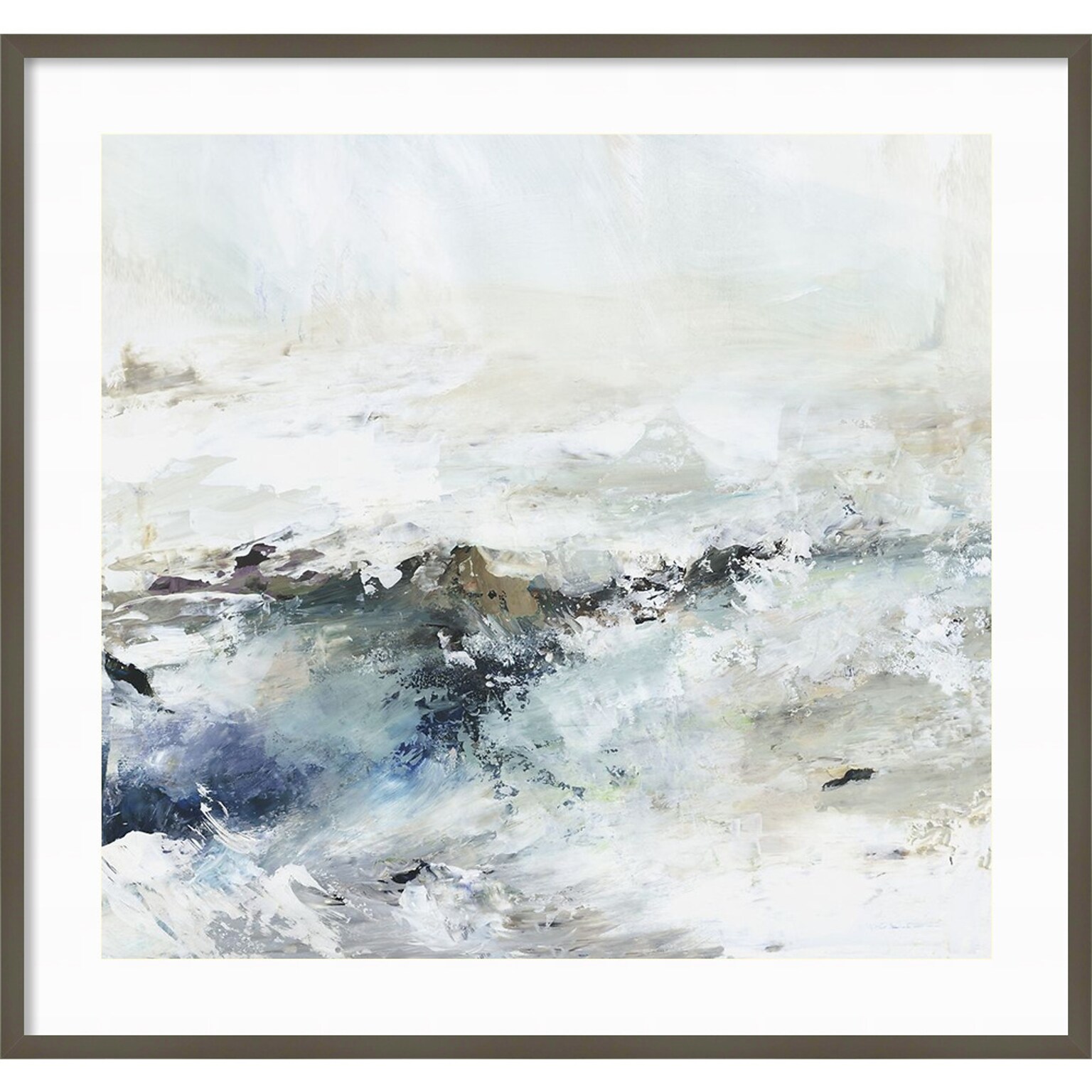 Amanti Art Rush of Nature II by Allison Pearce Wood Framed Wall Art Print, 41 x 39 (A42675536968)