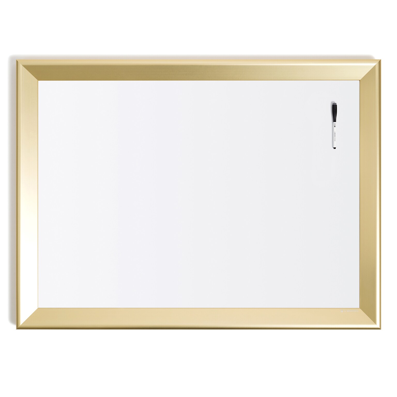 U Brands Magnetic Painted Steel Dry-Erase Whiteboard, Aluminum Frame, 4 x 3 (2017U00-01)