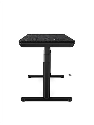 ErgoAV 56.7W Electric Rectangular Adjustable Standing Desk, Black (ERDS1-01B)