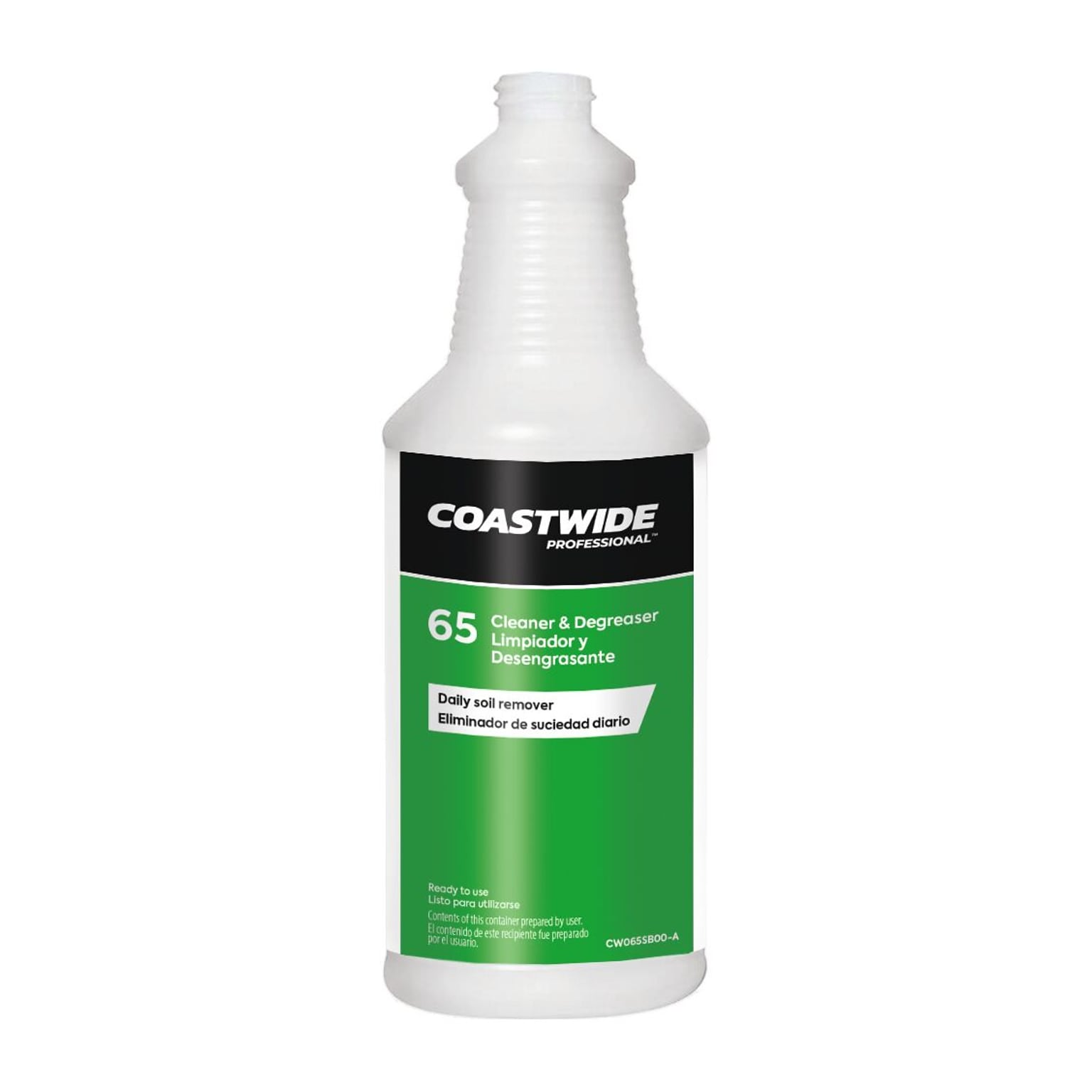 Coastwide Professional™ 65 Heavy-Duty 32 Oz. Spray Bottle, Green (CW6500SB-A)