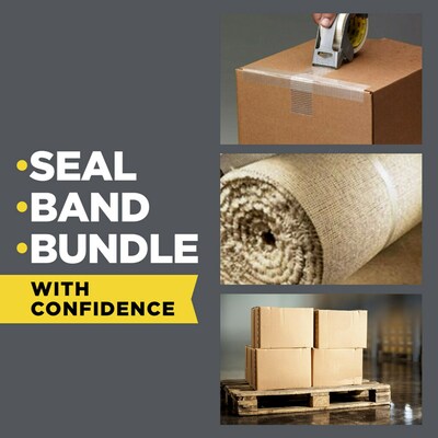 Scotch Heavy Duty Strapping Tape, 1.88" x 30 yds., 3" Core, Translucent (8950-RD-6GC)
