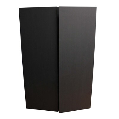 Flipside Poster Board, 36" x 48", Black, 10/Pack (30508-10)