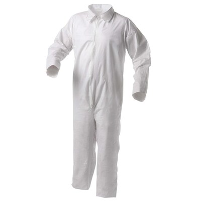 KleenGuard KGA35 Coveralls, M, Zipper Front, 25/Case (38917)