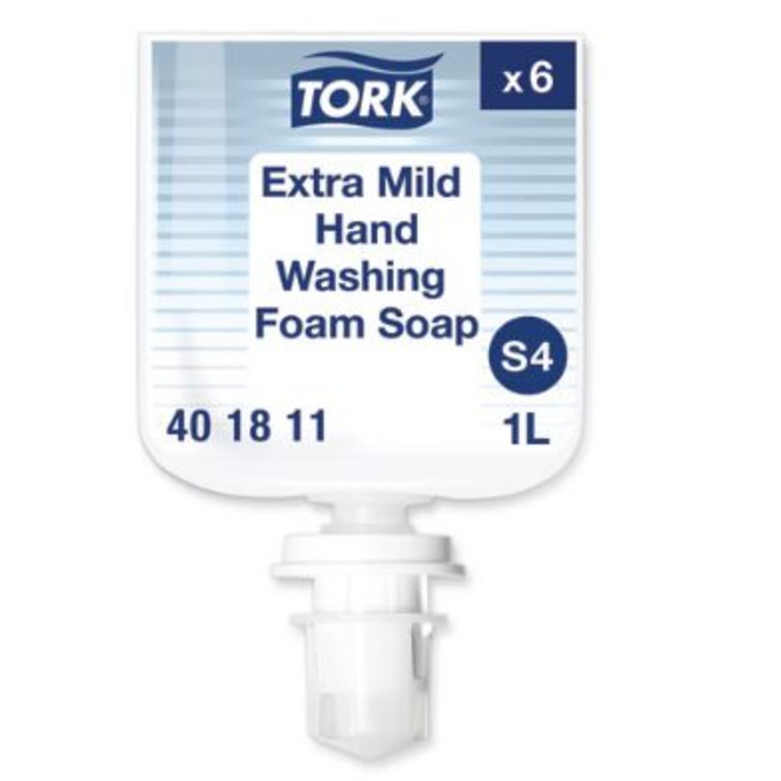 Tork Extra Mild Foaming Hand Soap, 1Liter, 6/Carton (TRK401811)