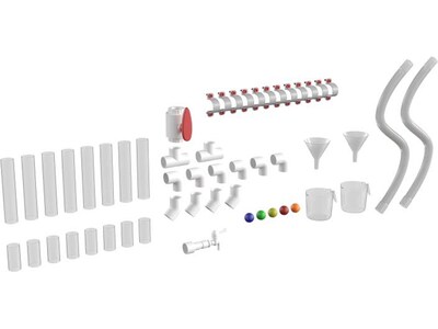 Flash Furniture Bright Beginnings Pipe Builder Set for Modular STEAM Walls (MK-ME14788-GG)