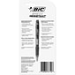 BIC Break-Resistant Mechanical Pencils with Erasers, 0.7mm, #2 Medium Lead, 2/Pack (MV7PRP2-BLK)