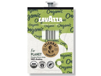 Lavazza TIERRA Fruity and Floral Coffee Flavia Freshpacks, Light Roast, 76/Carton (48107)