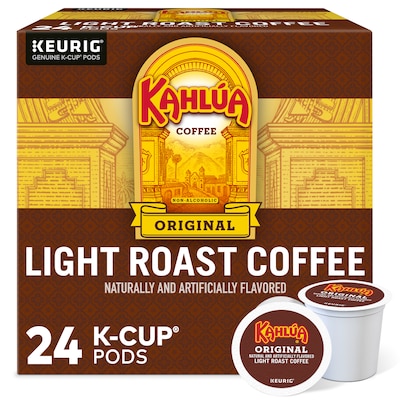 Kahlua Original Blend Coffee Keurig® K-Cup® Pods, Light Roast, 24/Box (PB4141)