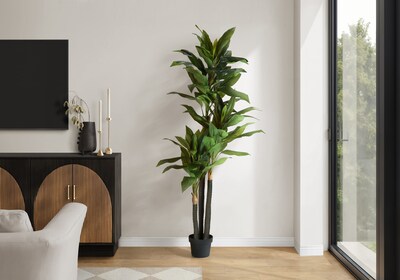Monarch Specialties Inc. 83 Artificial Dracaena Tree in Pot (I 9595)