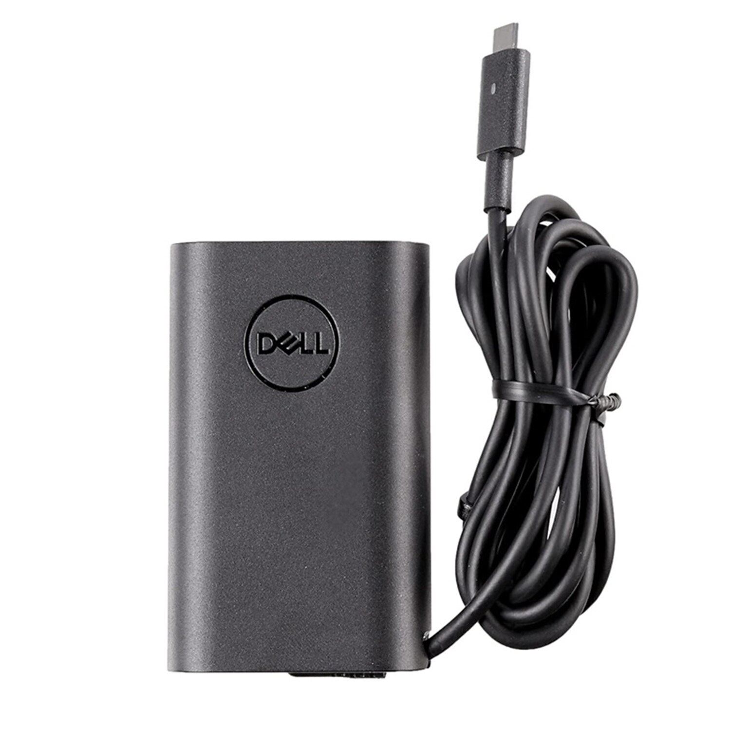 Dell 65W USB-C AC Adapter Charger for Dell Laptop, Black (HRR76)