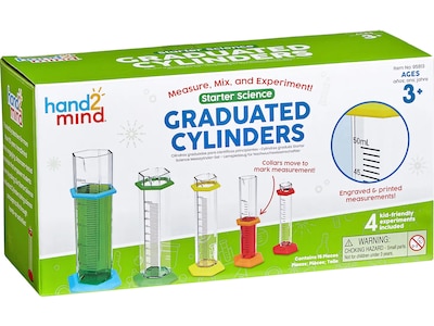 hand2mind Starter Science Graduated Cylinders Set (IN95813)