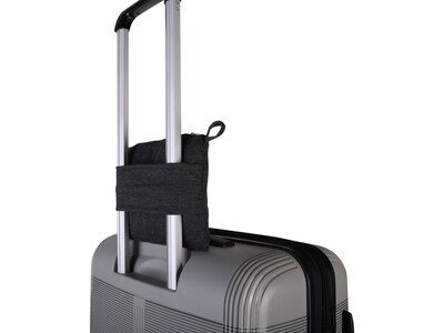 G Force Fabric Travel Blanket, 50" x 47", Gray (27119)