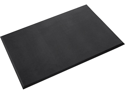Crown Mats Para-Mount Anti-Fatigue Mat, 24 x 36, Black (PM 0023BK)