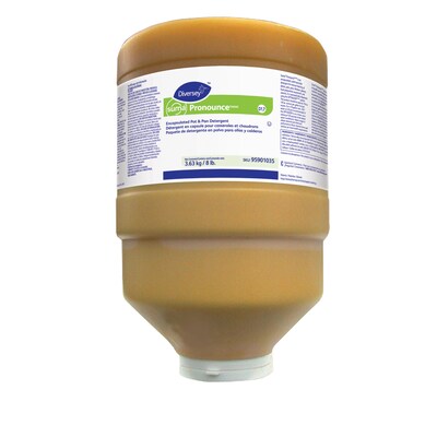 Diversey Suma Pronounce Encapsulated Pot & Pan Detergent, Citrus, 8 lbs., 2/Carton (95901035)