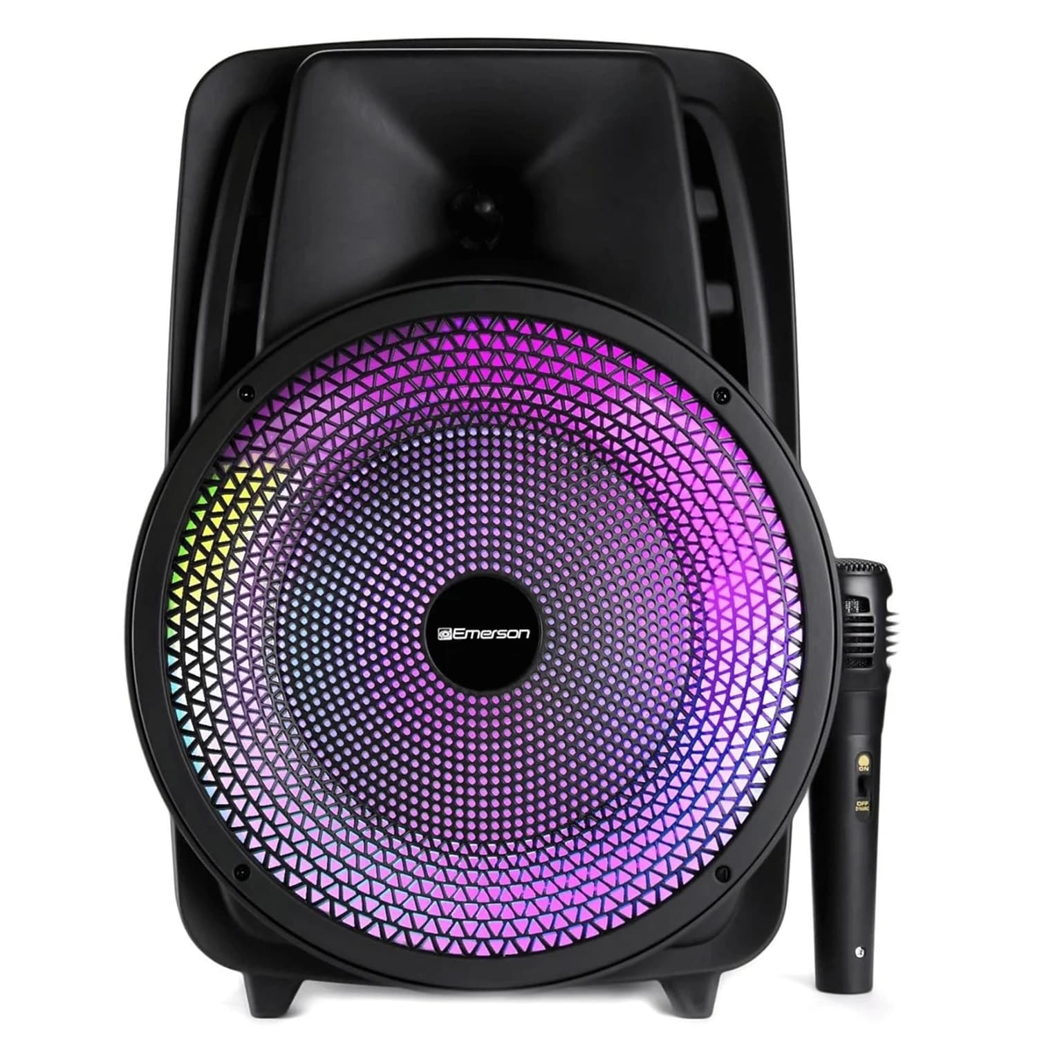 Emerson Bluetooth Portable  Party Speaker, Black (EDS-8000)